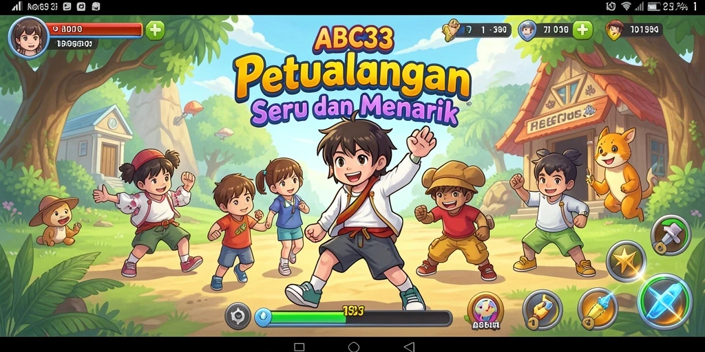Tampilan menawan dari gameplay Anime yang mendebarkan.