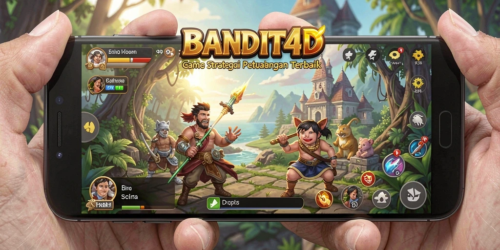 Tampilan gameplay BANDIT4D yang penuh aksi dan strategi.