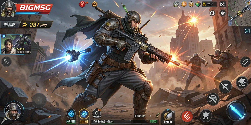 Gameplay seru dan mendebarkan di BIGMSG.
