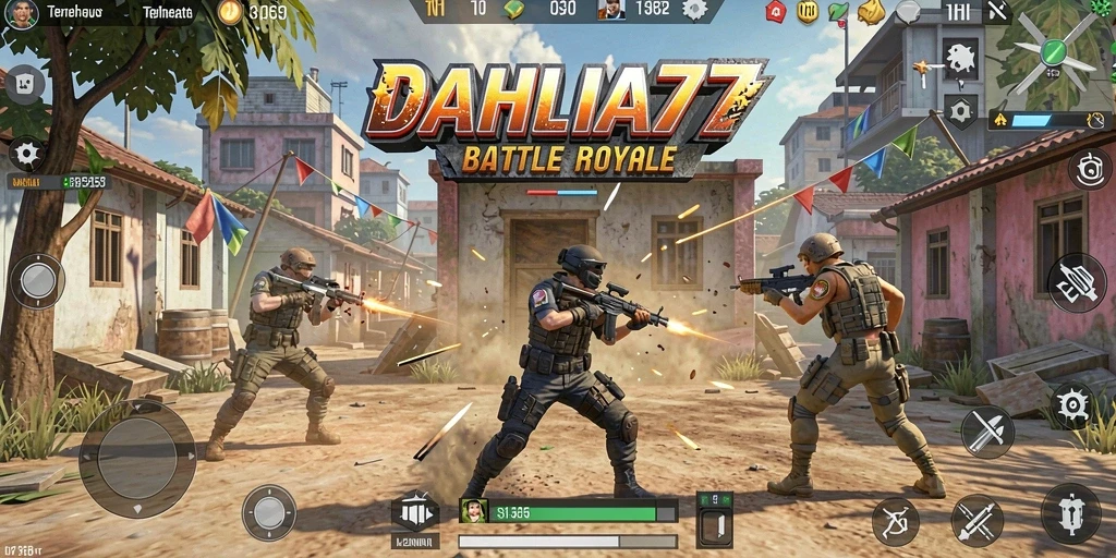 Gameplay seru di DAHLIA77 dengan aksi pertempuran yang intens.