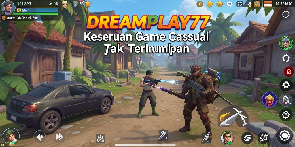 Tampilan menarik dari gameplay <strong>DREAMPLAY77</strong> yang penuh warna dan keseruan.