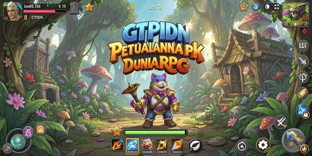 Tampilan gameplay GTPIDN yang menawan dan penuh aksi.