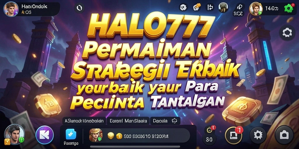 Tampilan gameplay seru dalam HALO777 dengan strategi yang mendalam.