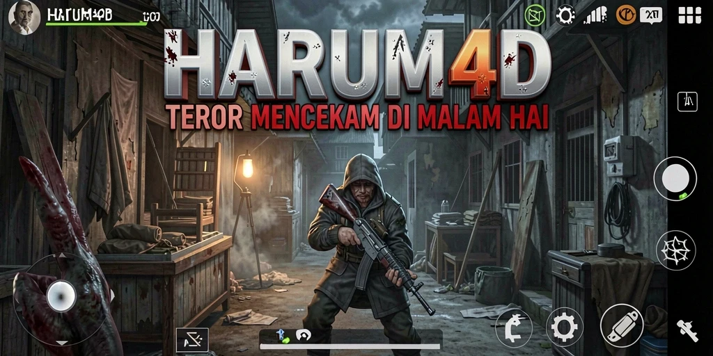 Gameplay menegangkan dan suasana Horror yang mendalam dalam HARUM4D.