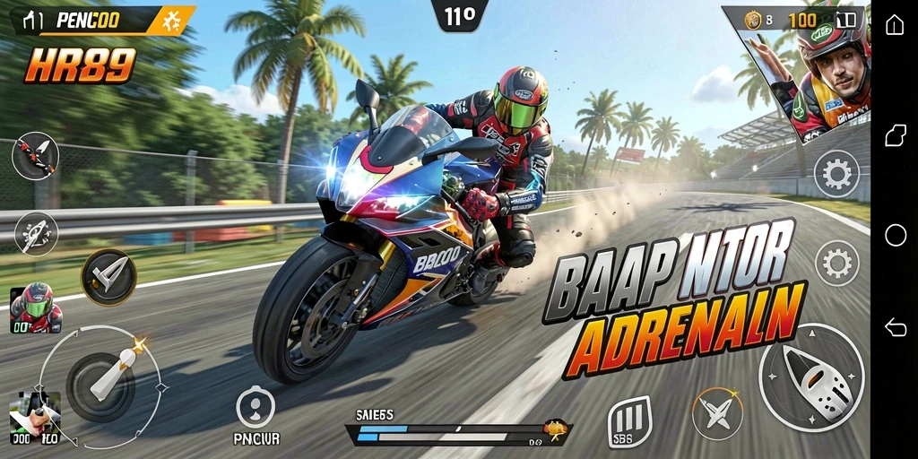 Tampilan gameplay HR89 yang menegangkan dan penuh aksi.