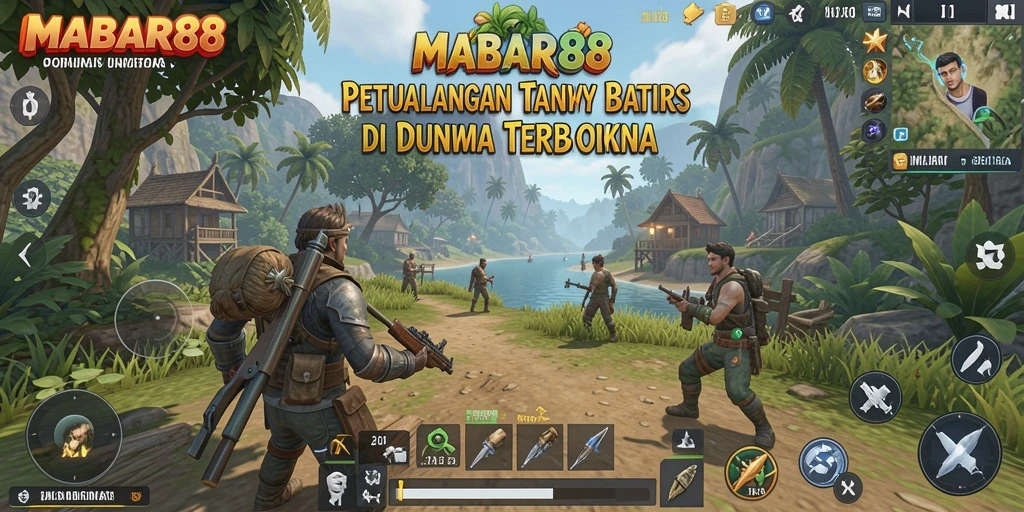 Tampilan gameplay yang memukau dan menakjubkan di dunia terbuka.
