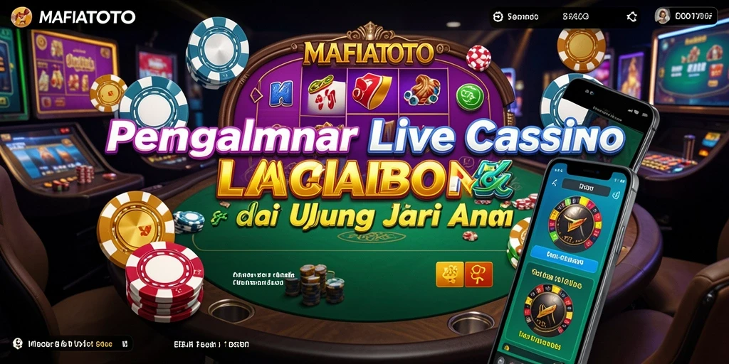 Gameplay seru di MAFIATOTO dengan dealer langsung dan berbagai permainan.