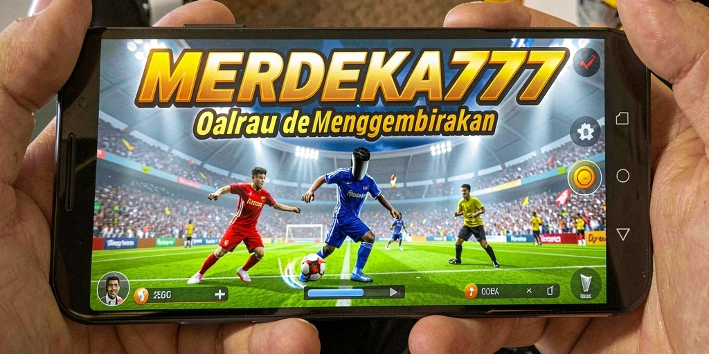 Tampilan gameplay seru di MERDEKA777 dengan aksi olahraga menegangkan.