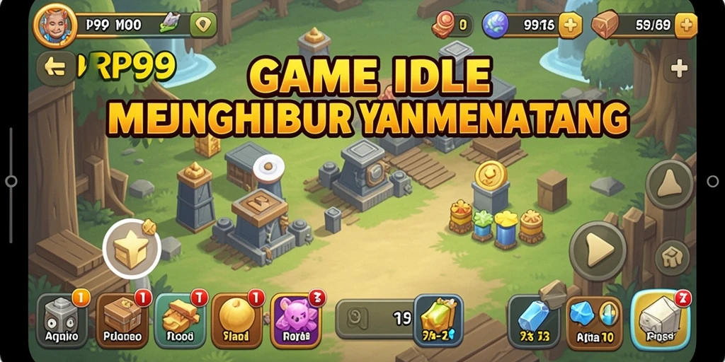 Tampilan gameplay RP99 yang menarik dan interaktif.
