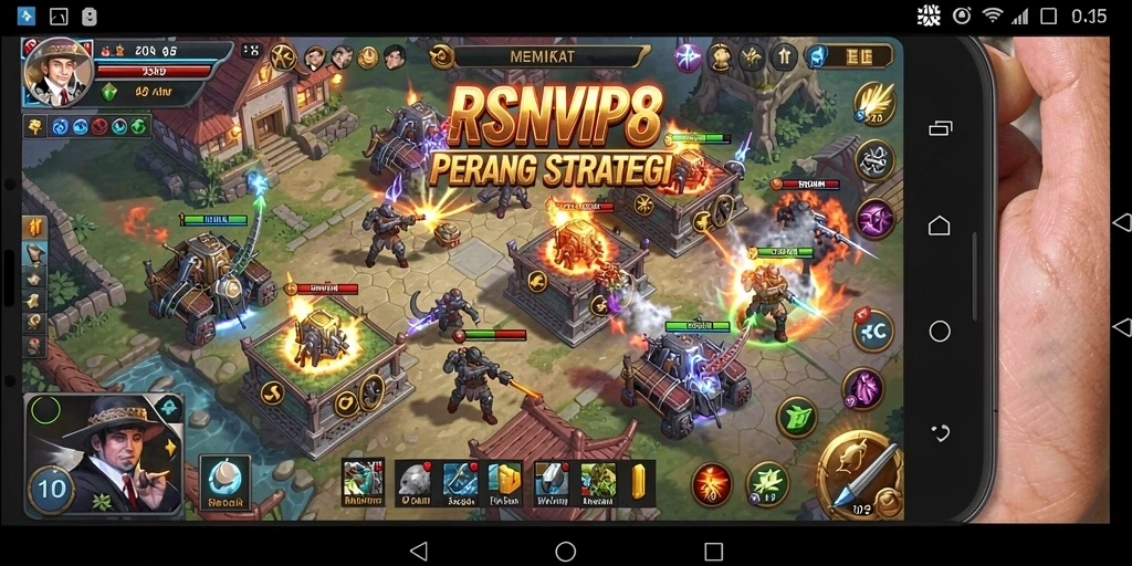 Tampilan menarik dari gameplay RSNVIP8 yang penuh strategi.