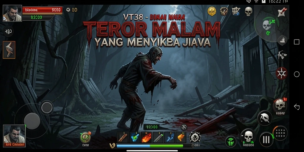 Tampilan gameplay <strong>VT38</strong> yang menakutkan dan mencekam.