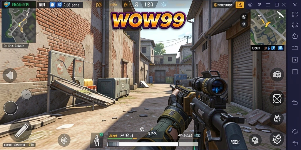 Tampilan gameplay WOW99 yang intense dan menegangkan.