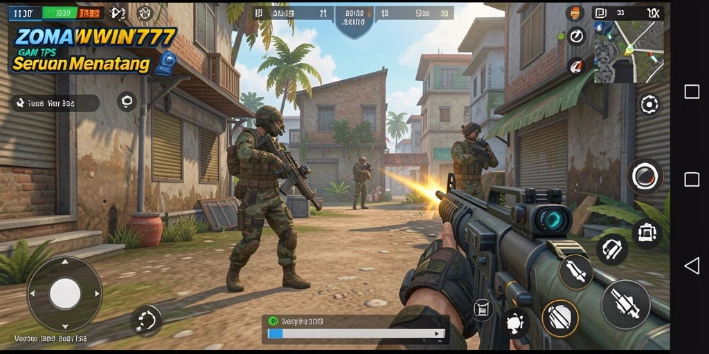 Tampilan gameplay seru di ZONAWIN777.