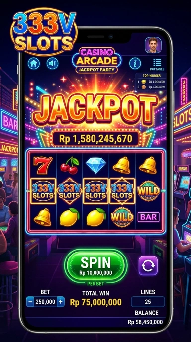 Proses unduh aplikasi di 333v yang cepat dan mudah.